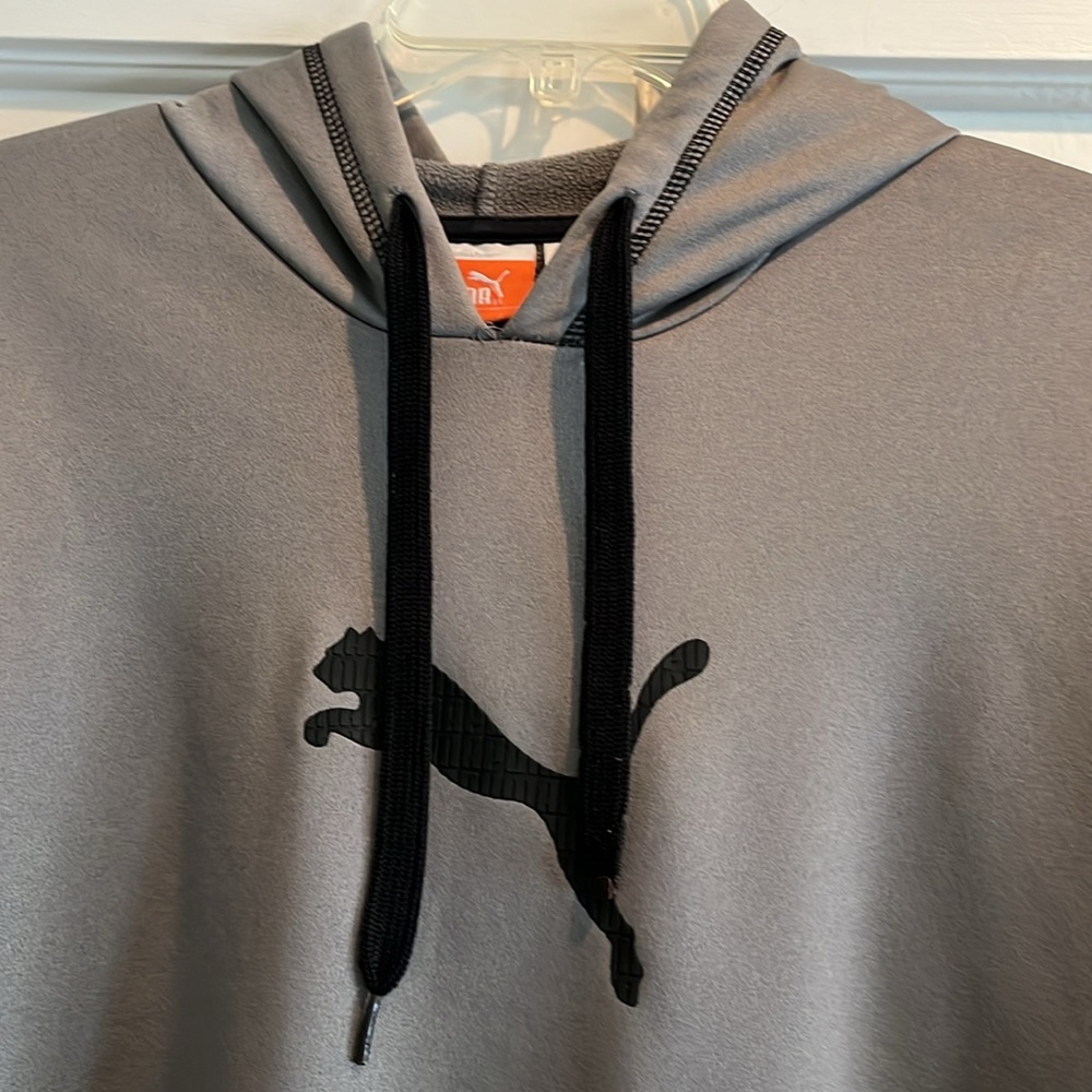 Gray PUMA Hoodie - Picture 2 of 4
